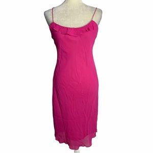 Vintage Ralph Lauren Slip Dress 6 Pink Grunge